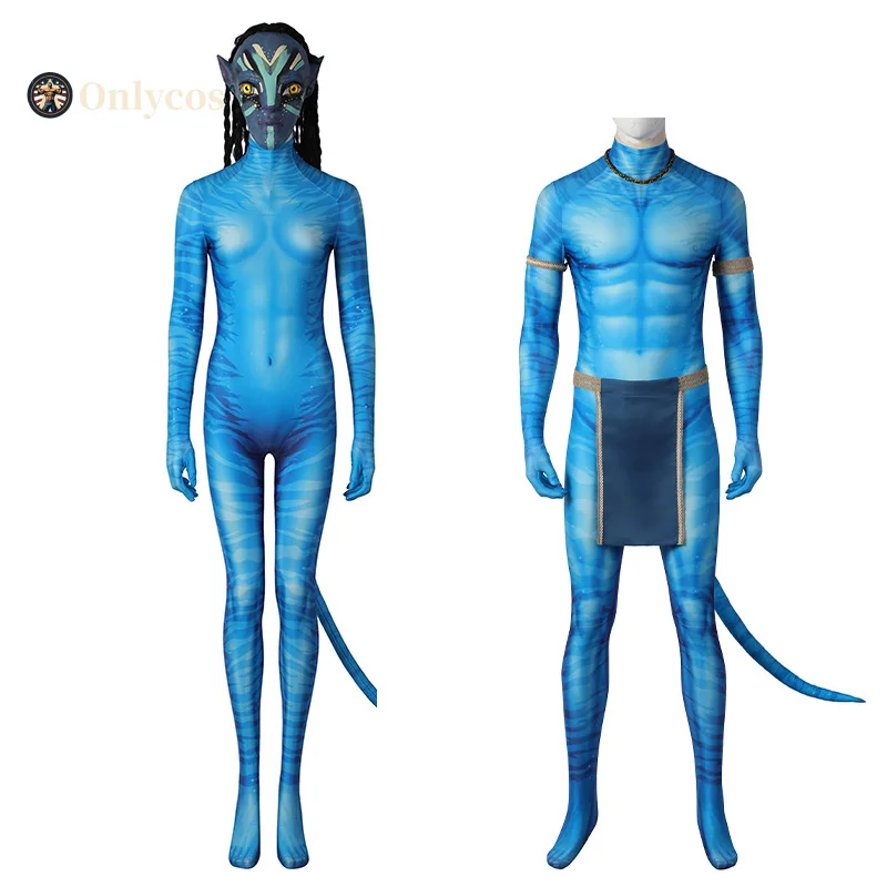 Avatar 2 Jake Sully/Neytiri Cosplay Costume 3D Jumpsuit Zentai Male Female Halloween Party Bodysuit Onlycos
Avatar 2 Jake Sully/Neytiri Cosplay Costume 3D Jumpsuit Zentai Male Female Halloween Party Bodysuit Onlycos