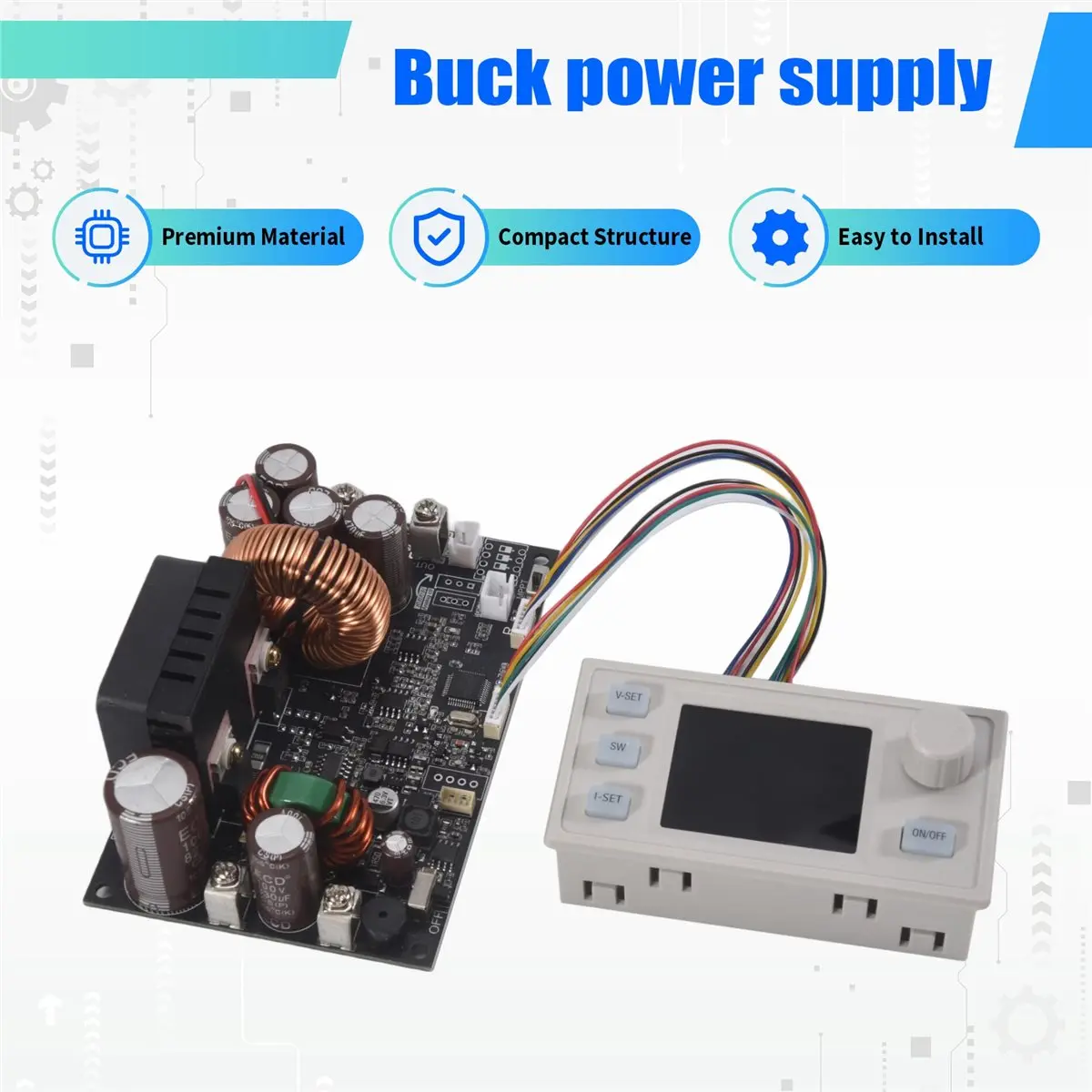XY7025 Регулируемый регулируемый источник питания постоянного тока с ЧПУ, постоянное напряжение, основной в электронных продуктах
XY7025 Регулируемый регулируемый источник питания постоянного тока с ЧПУ, постоянное напряжение, основной в электронных продуктах