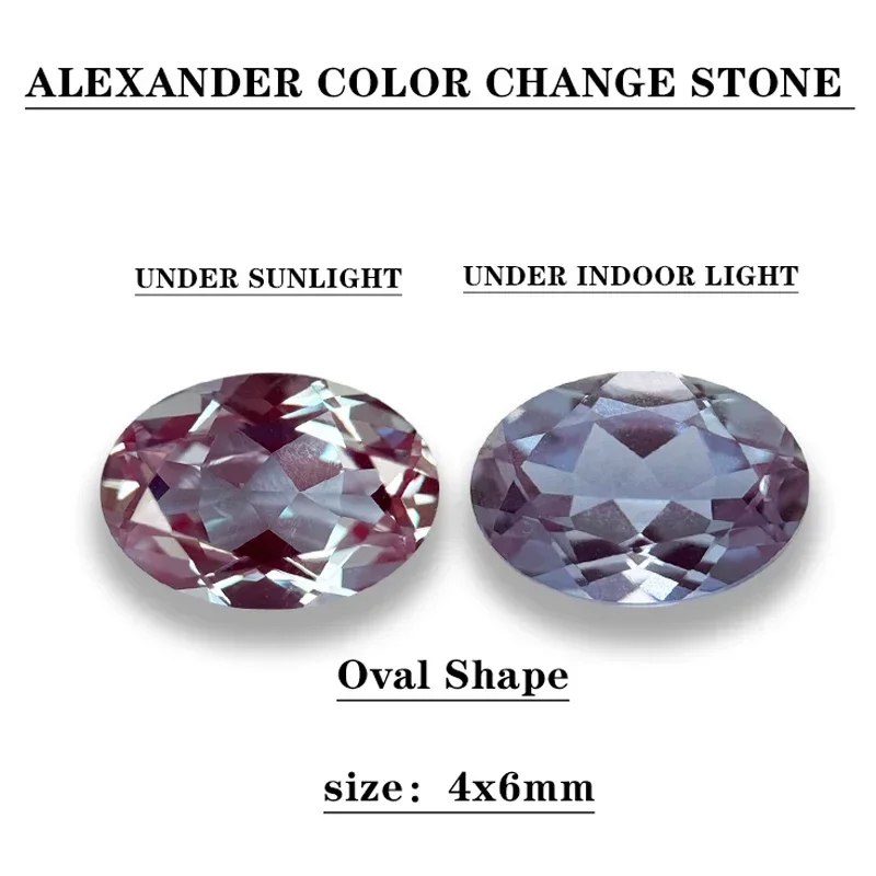 Lab Grown Alexandrite color change Stone Combination chain Selectable Certificate Charms for Jewelry Making
Lab Grown Alexandrite color change Stone Combination chain Selectable Certificate Charms for Jewelry Making