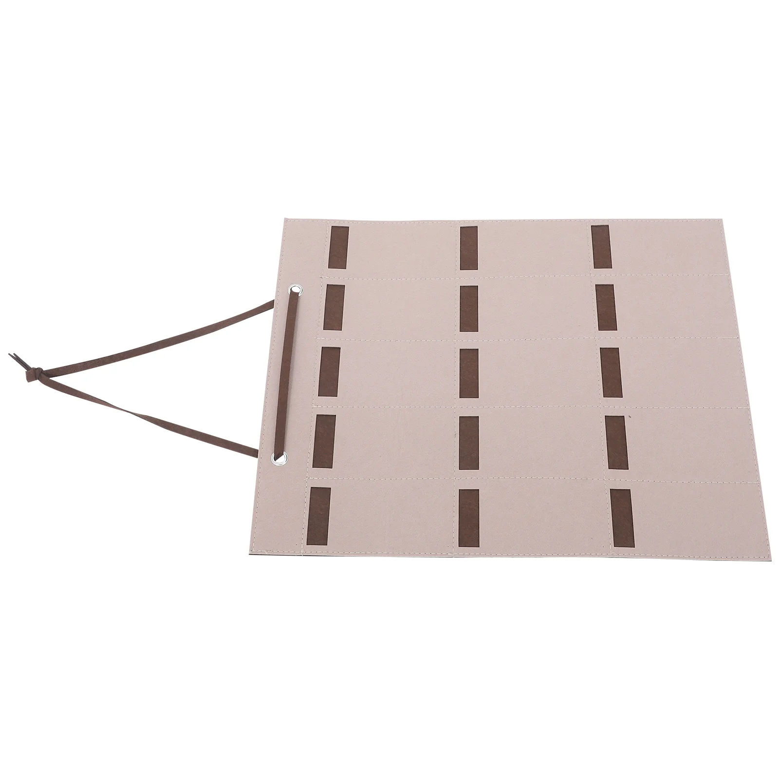 Felt Sunglasses Storage Bag Foldable Wall Hanging Jewelry ganizer Necklace Earring Display Holder Beige Coffee Color
Felt Sunglasses Storage Bag Foldable Wall Hanging Jewelry ganizer Necklace Earring Display Holder Beige Coffee Color