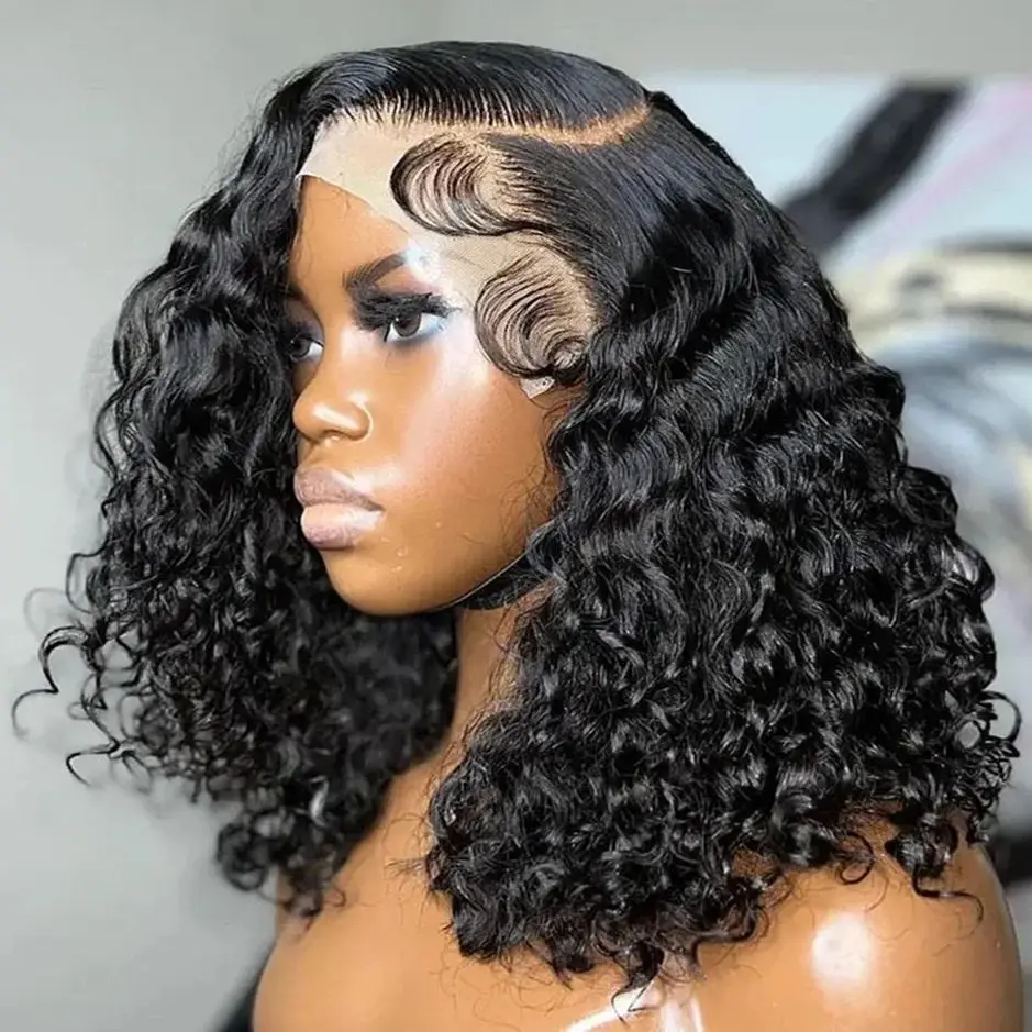 Water Wave Human Hair Wigs 200% Vietnamese Bob 13x4 Lace Front Wig Human Hair 4x4 5x5 Lace Closure Curly Wigs On Clearance Sale
Water Wave Human Hair Wigs 200% Vietnamese Bob 13x4 Lace Front Wig Human Hair 4x4 5x5 Lace Closure Curly Wigs On Clearance Sale