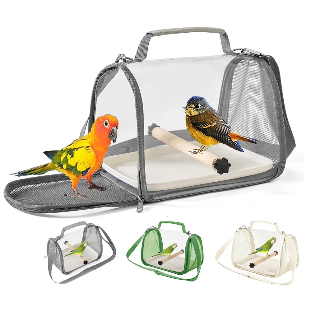 Bird Backpack Breathable Mesh Small Animal Travel Cage, Clear View Portable Bird Carrier for Vet Shopping Hiking
Bird Backpack Breathable Mesh Small Animal Travel Cage, Clear View Portable Bird Carrier for Vet Shopping Hiking