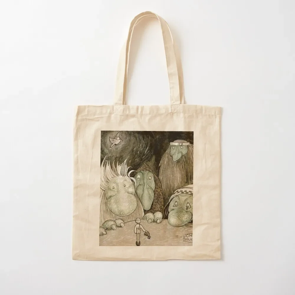 “The Brave Boy and The Trolls” Watercolor by John Bauer Tote Bag large size bags tote men's large
“The Brave Boy and The Trolls” Watercolor by John Bauer Tote Bag large size bags tote men's large