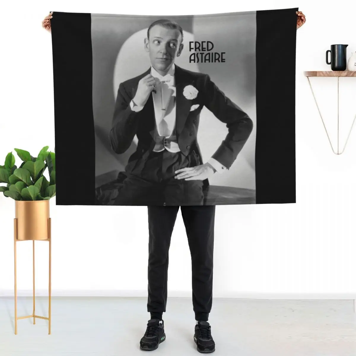 Fred Astaire Throw Blanket Compact Warm Blanket for Car Road Trip
Fred Astaire Throw Blanket Compact Warm Blanket for Car Road Trip