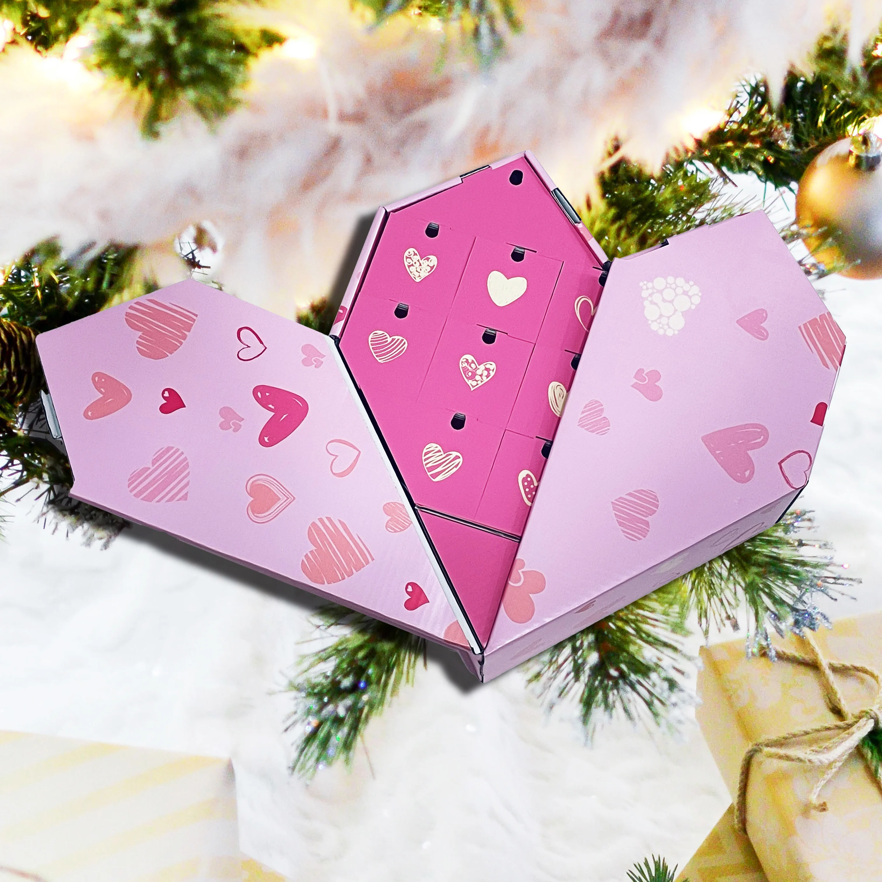 Customization.2023 New Design Made Valentine Day Favor Surprise Cardboard Wholesale Custom Beauty Advent Calendar Box
Customization.2023 New Design Made Valentine Day Favor Surprise Cardboard Wholesale Custom Beauty Advent Calendar Box