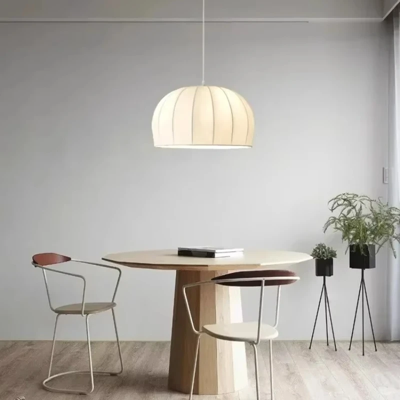 Nordic Wabi Sabi Silk Led Pendant Lights Dining Room Home Decorations Bedroom Chandelier Loft Hanging Lamp Indoor Lustre Fixture
Nordic Wabi Sabi Silk Led Pendant Lights Dining Room Home Decorations Bedroom Chandelier Loft Hanging Lamp Indoor Lustre Fixture