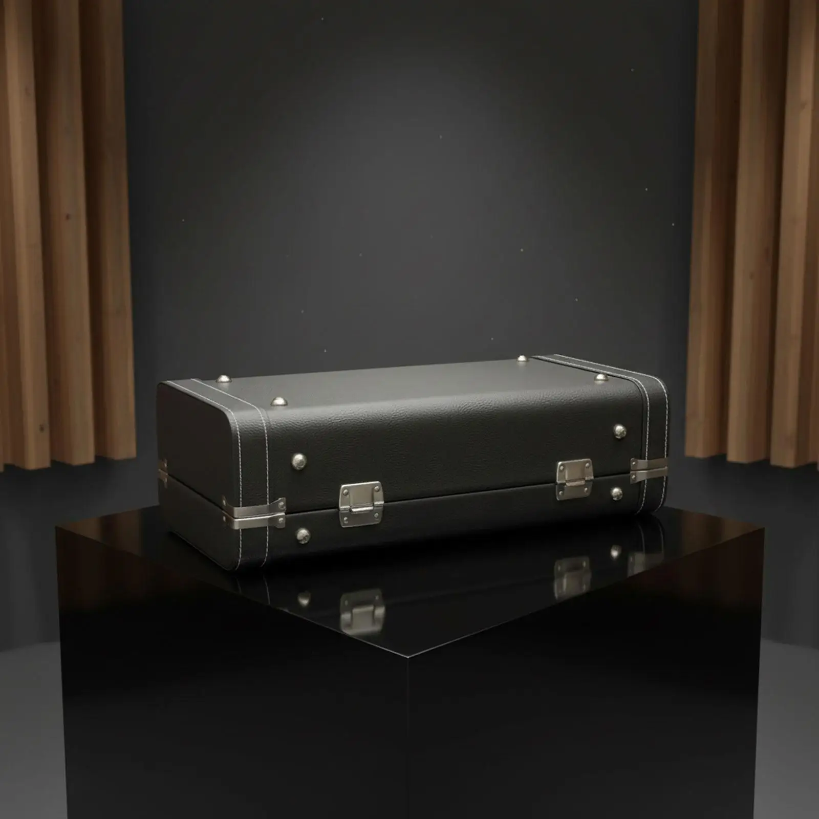 Trumpet Case Portable Rectangular High Performance Sturdy PU Leather Lightweight Black Replacement Instrument Case Accessories
Trumpet Case Portable Rectangular High Performance Sturdy PU Leather Lightweight Black Replacement Instrument Case Accessories