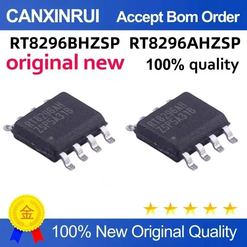 (5 pieces) New RT8296AHZSP RT8296AH RT8296BHZSP RT8296BH SMT SOP8
(5 pieces) New RT8296AHZSP RT8296AH RT8296BHZSP RT8296BH SMT SOP8