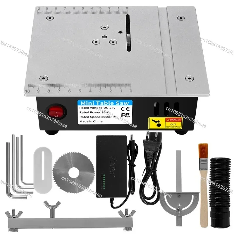 Mini Electric Table Saw - 24V DC Precision Woodworking & PCB Cutter, Multifunction Anti-Dust Design
Mini Electric Table Saw - 24V DC Precision Woodworking & PCB Cutter, Multifunction Anti-Dust Design