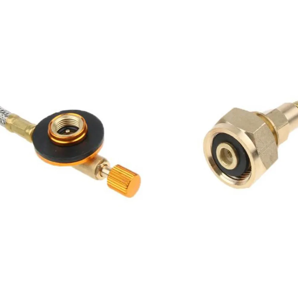 Professional Metal Gas Tank Inflation Valve for Outdoor Stoves Refill Adapter Converts Lpg Bottle to Flat Tin Safe Self-Closing
Professional Metal Gas Tank Inflation Valve for Outdoor Stoves Refill Adapter Converts Lpg Bottle to Flat Tin Safe Self-Closing