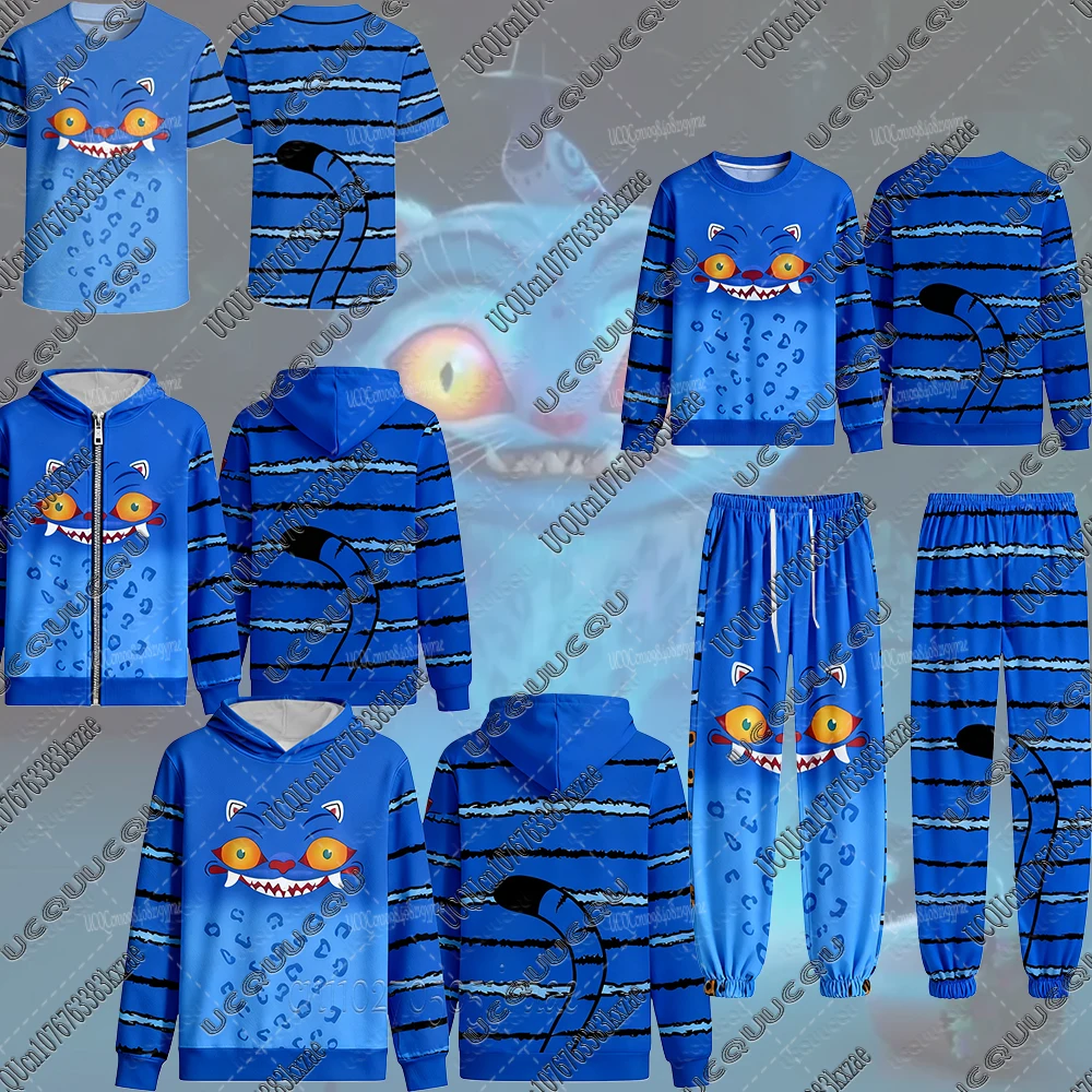 KPop Demon Hunters Derpy Tiger Zipper Jacket+Pants Cute Zip Up Coats For Men Women Casual Long Trousers Tshirts Cosplay Clothes
KPop Demon Hunters Derpy Tiger Zipper Jacket+Pants Cute Zip Up Coats For Men Women Casual Long Trousers Tshirts Cosplay Clothes