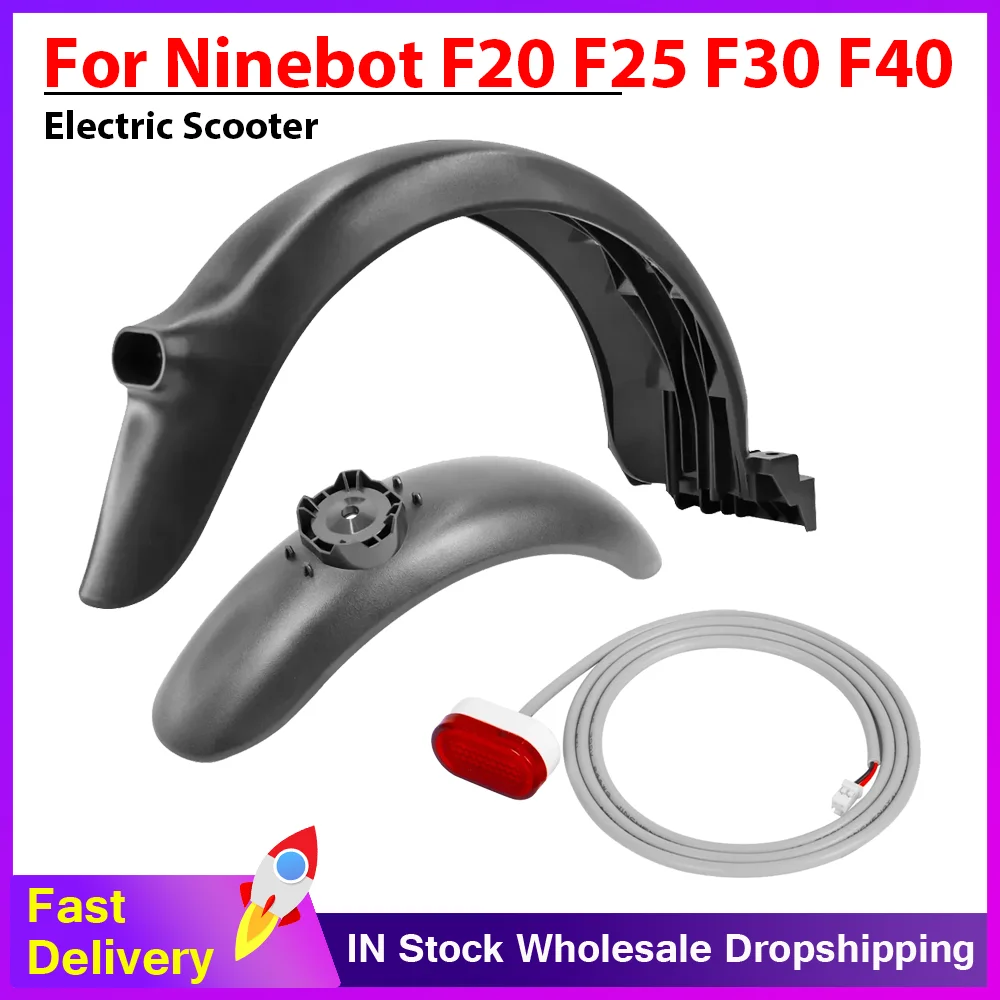 Front Rear Fender for Ninebot F20/F25/F30/F40/D18E/D28E/D38E Electric Scooter Tyre Splash Guard Mudguard Accessories Parts
Front Rear Fender for Ninebot F20/F25/F30/F40/D18E/D28E/D38E Electric Scooter Tyre Splash Guard Mudguard Accessories Parts