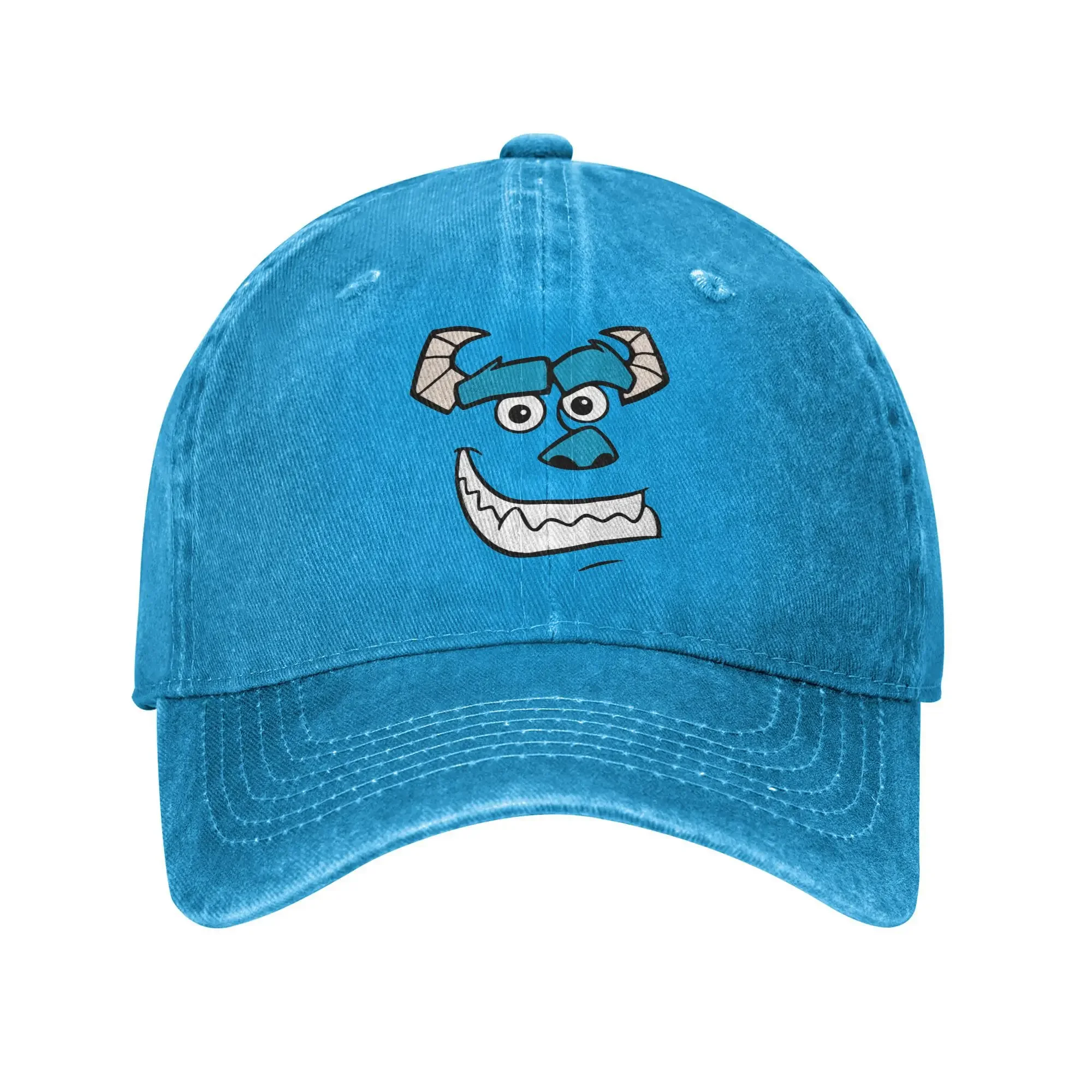 Monsters, Inc. Sulley Face Бейсбольная кепка в стиле унисекс, потертые хлопковые кепки, винтажная шляпа Snapback для бега на открытом воздухе, для бега, гольфа
Monsters, Inc. Sulley Face Бейсбольная кепка в стиле унисекс, потертые хлопковые кепки, винтажная шляпа Snapback для бега на открытом воздухе, для бега, гольфа