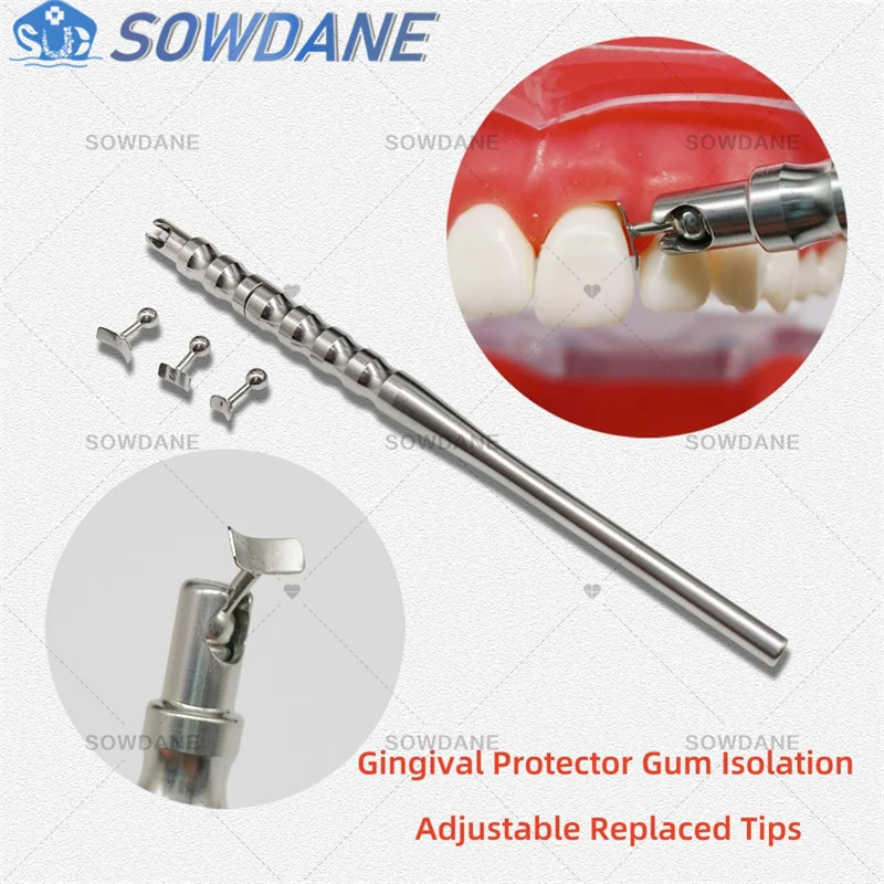 Adjustable Dental Implant Gingival Protecting Socket Shield Retractor Protector Gum Separator Isolation Tool Replaced tips
Adjustable Dental Implant Gingival Protecting Socket Shield Retractor Protector Gum Separator Isolation Tool Replaced tips