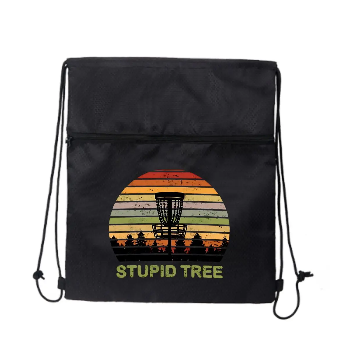 Корзина для дискового гольфа в стиле ретро с текстом глупыго дерева. Черная велосипедная сумка на молнии на шнурке: компактная для велосипедных предметов первой необходимости.
Корзина для дискового гольфа в стиле ретро с текстом глупыго дерева. Черная велосипедная сумка на молнии на шнурке: компактная для велосипедных предметов первой необходимости.