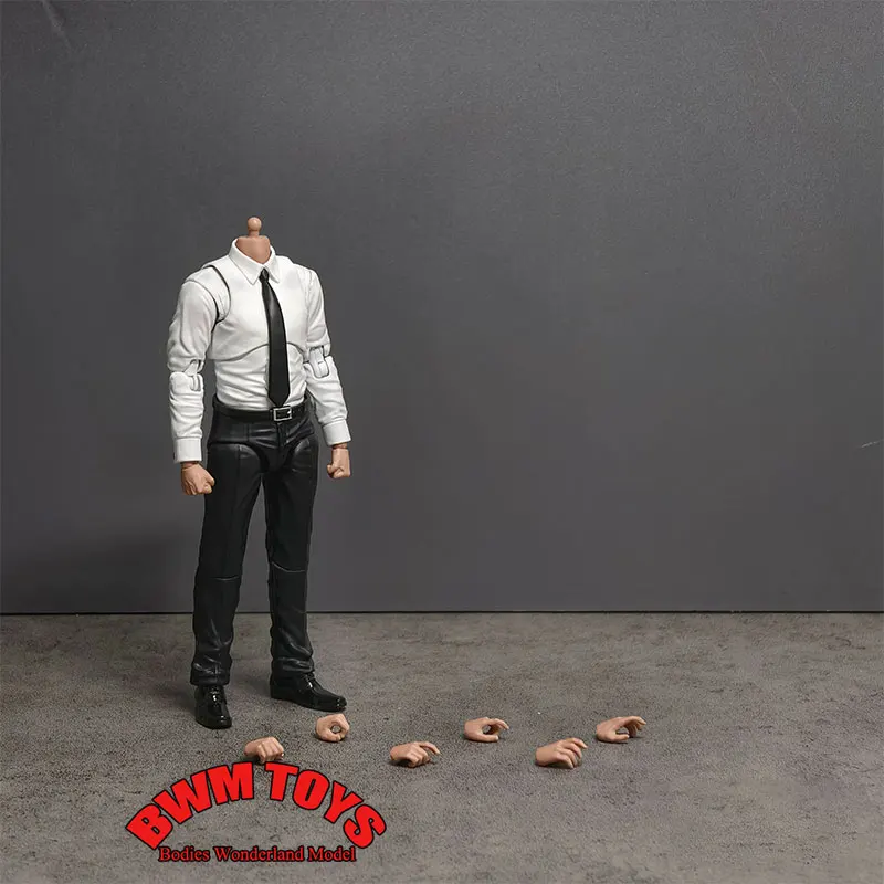 In Stock Manipple Studio 1/12 Scale Male Soldier White Shirt Tie 1.0 Body With Hand Shape For 6Inch SHF Mafex Action Figure Head
In Stock Manipple Studio 1/12 Scale Male Soldier White Shirt Tie 1.0 Body With Hand Shape For 6Inch SHF Mafex Action Figure Head