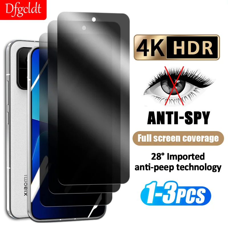 Противошпионское закаленное стекло для Xiao mi 13 12 11 Lite 5G NE Black Shark 5 4 4S Защитная пленка для Mi 13T 12T 11T 10T Pro
Противошпионское закаленное стекло для Xiao mi 13 12 11 Lite 5G NE Black Shark 5 4 4S Защитная пленка для Mi 13T 12T 11T 10T Pro