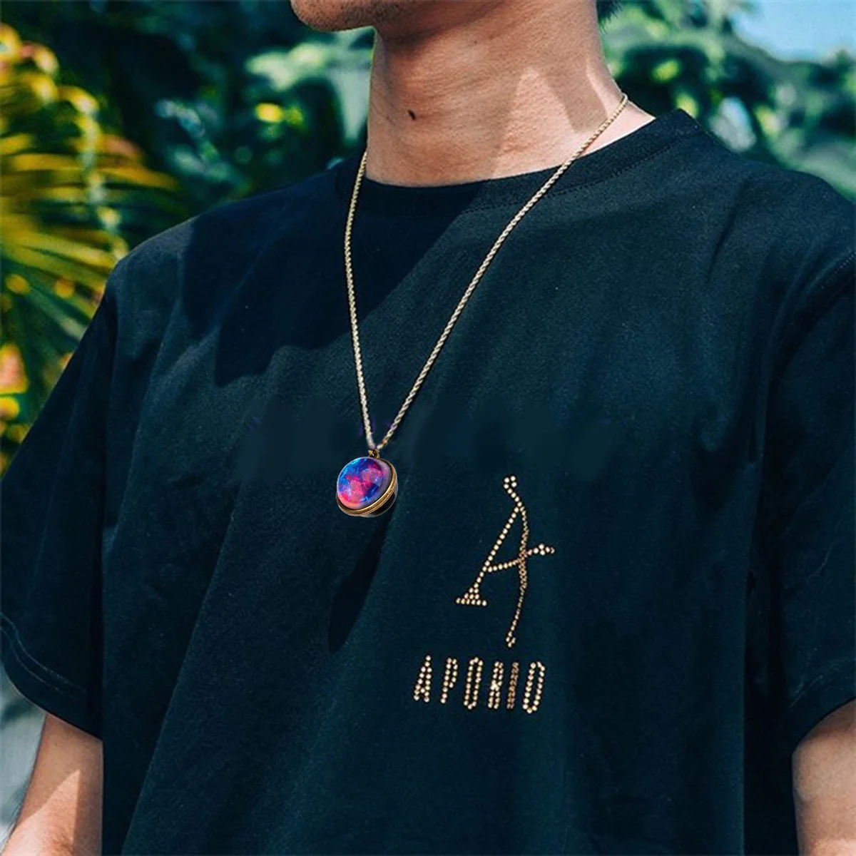 Beautiful Retro Necklace Universe Sky Decorations Exquisite Detail Creative Gift for Her Him Party Daily
Beautiful Retro Necklace Universe Sky Decorations Exquisite Detail Creative Gift for Her Him Party Daily