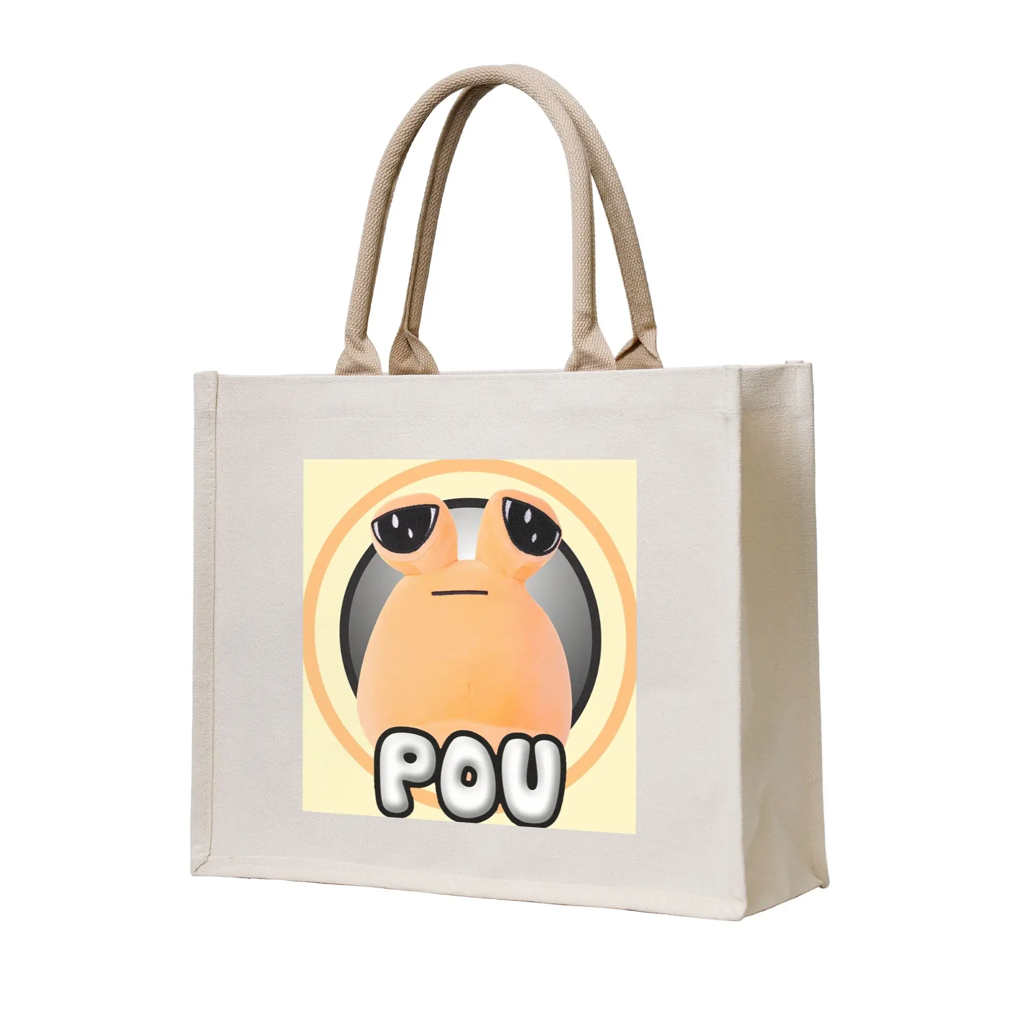 Сумка-шоппер из холщовой ткани с милым мультяшным принтом My Pet Alien Pou, складная, для женщин, на плечо, дорожная сумка-тоут
Сумка-шоппер из холщовой ткани с милым мультяшным принтом My Pet Alien Pou, складная, для женщин, на плечо, дорожная сумка-тоут