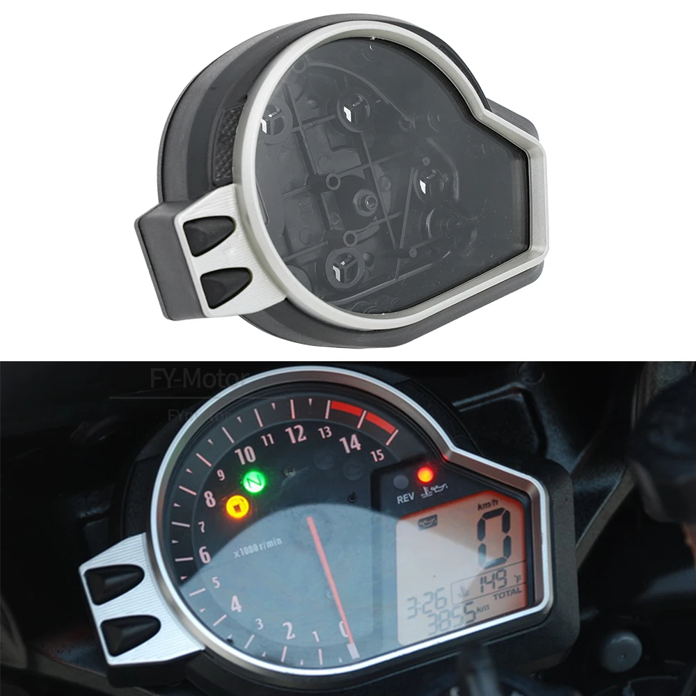 Motorcycle Speedometer Instrument Case Gauge Odometer Tachometer Housing Cover Fit For HONDA CBR 1000 RR 2008 2009 2010 2011
Motorcycle Speedometer Instrument Case Gauge Odometer Tachometer Housing Cover Fit For HONDA CBR 1000 RR 2008 2009 2010 2011