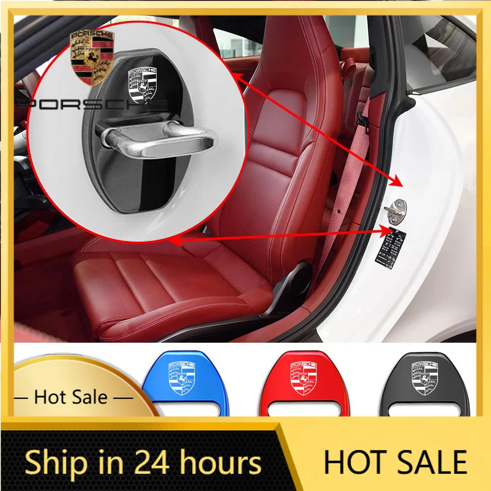 Car Sticker For Porsche 4Pcs 3D Car Door Lock Cover Accessories For Porsche Panamera Taycan 911 718 Macan Cayenne Boxster Cayma
Car Sticker For Porsche 4Pcs 3D Car Door Lock Cover Accessories For Porsche Panamera Taycan 911 718 Macan Cayenne Boxster Cayma