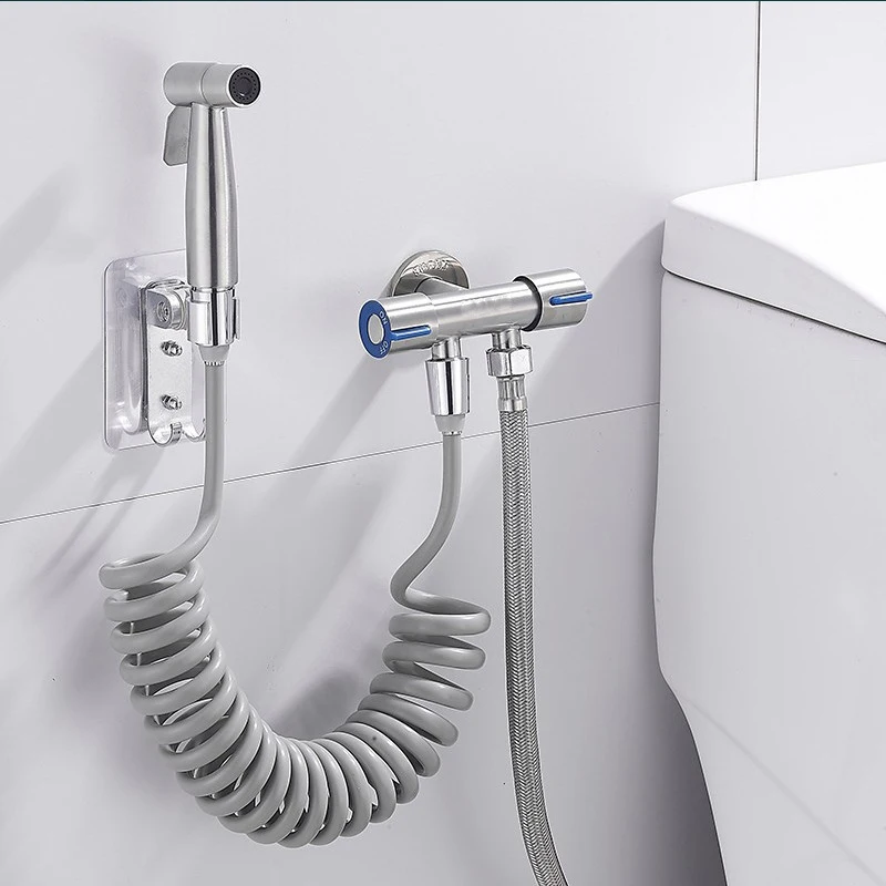 Toilet flushing faucet, bathroom cleaning household pressurized nozzle, toilet spray gun
Toilet flushing faucet, bathroom cleaning household pressurized nozzle, toilet spray gun