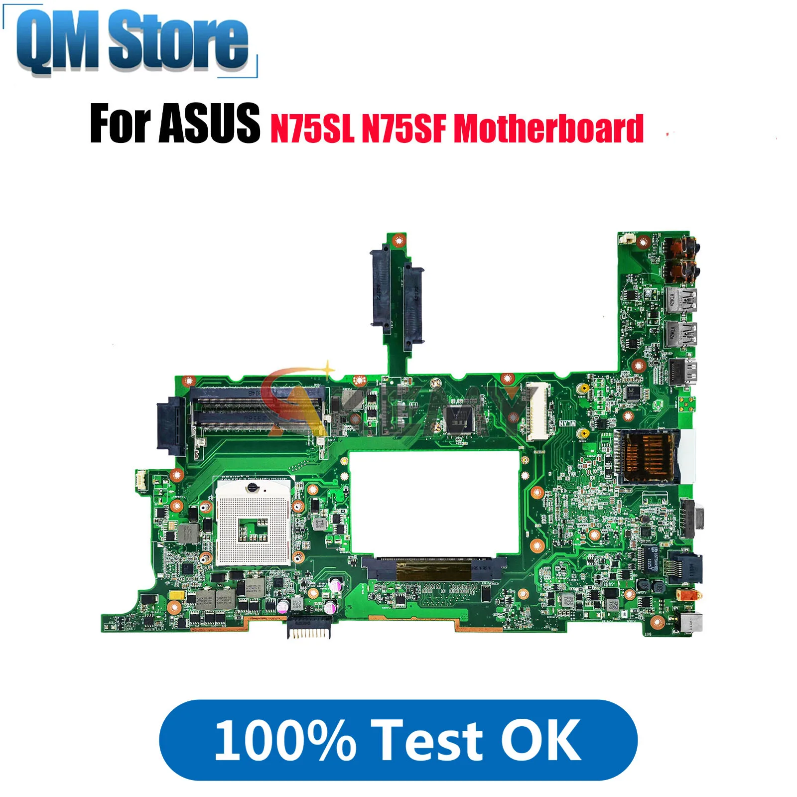 N75SF Laptop Motherboard For ASUS Vivobook N75SL N75SF N75S Notebook Mainboard This item is in stock 100% tests OK fast shipping
N75SF Laptop Motherboard For ASUS Vivobook N75SL N75SF N75S Notebook Mainboard This item is in stock 100% tests OK fast shipping