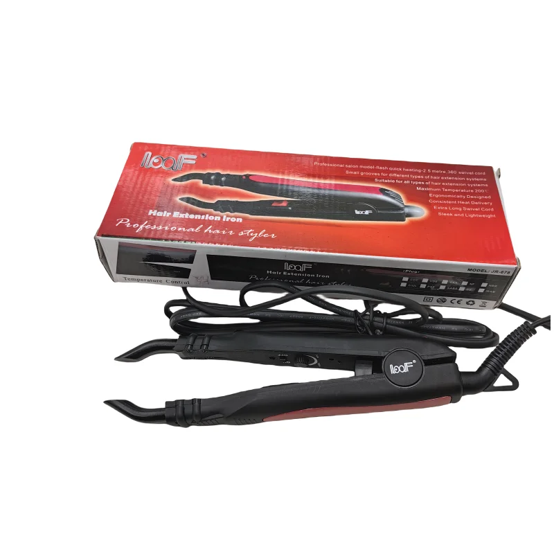 1pcs Temperature Adjustable Connector Wand Hair Extension Iron Fusion Keratin Bonding Tools
1pcs Temperature Adjustable Connector Wand Hair Extension Iron Fusion Keratin Bonding Tools 