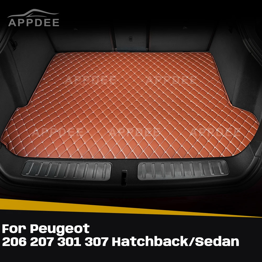 For Peugeot 206 207 301 307 Hatchback/Sedan Custom Car Trunk Mat Protective Pad Cargo Liner Auto Interior Accessories
For Peugeot 206 207 301 307 Hatchback/Sedan Custom Car Trunk Mat Protective Pad Cargo Liner Auto Interior Accessories