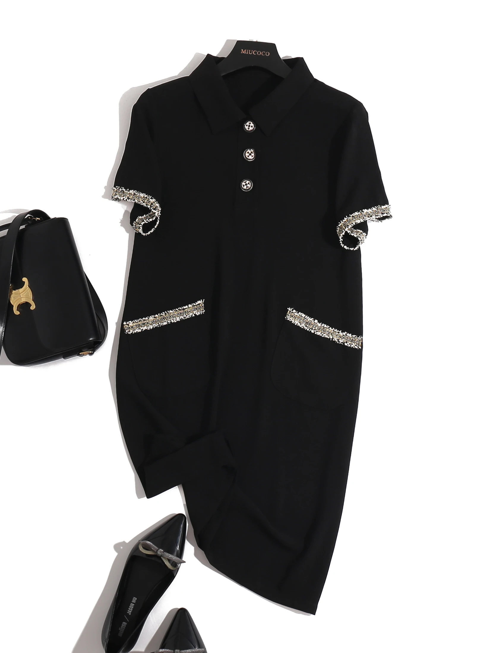 Neck Short Sleeve Dress Women's A-Line Midi Dress Summer Commute Style Loose Waist Polyester Fiber Pure Color
Neck Short Sleeve Dress Women's A-Line Midi Dress Summer Commute Style Loose Waist Polyester Fiber Pure Color