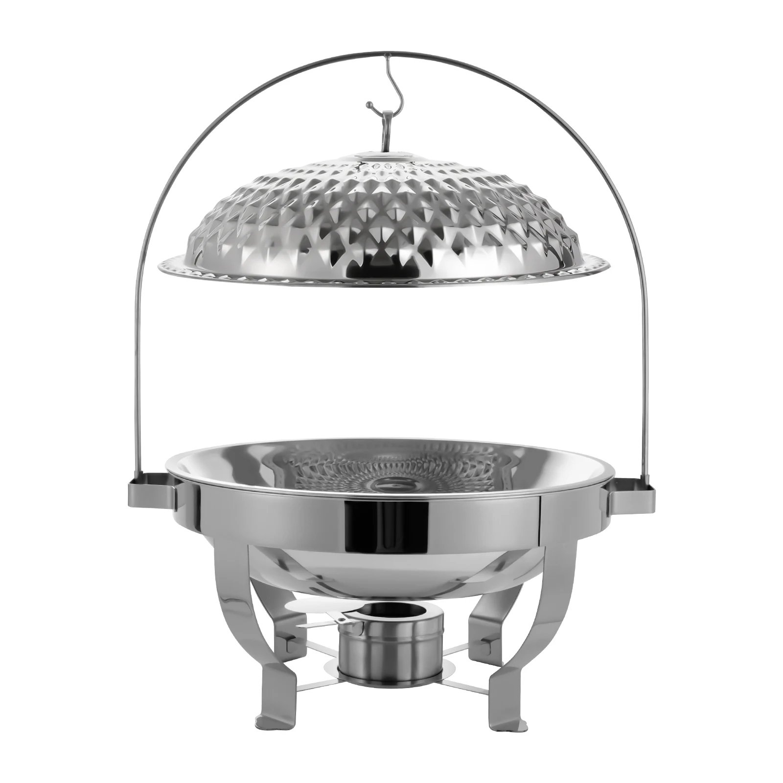 Diamond Hanging Lid Dining Stove Stainless Steel Gold 8l Capacity 44.1lbs Load Suitable For Buffets Weddings Family Gatherings
Diamond Hanging Lid Dining Stove Stainless Steel Gold 8l Capacity 44.1lbs Load Suitable For Buffets Weddings Family Gatherings