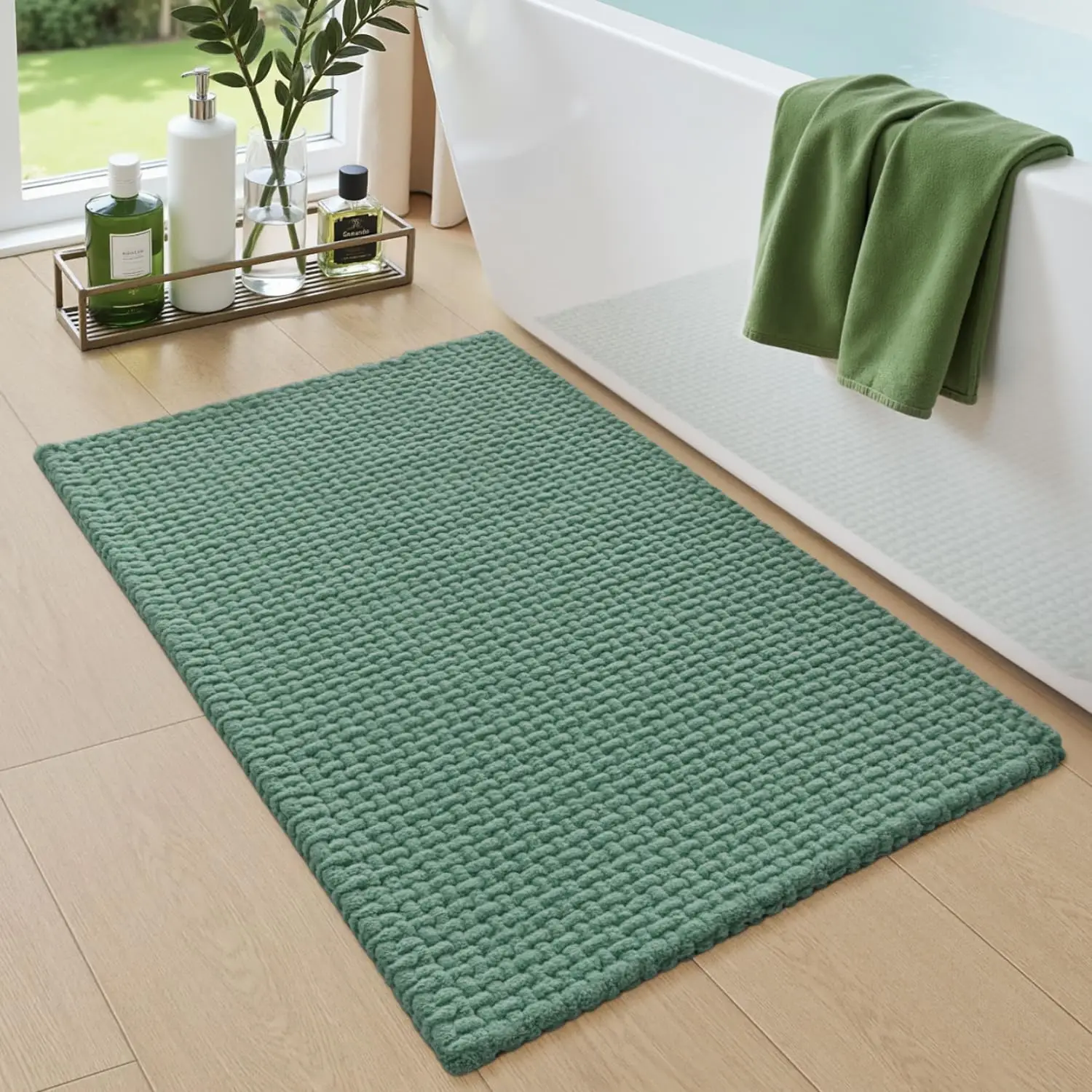 Коврики для ванной 16x24, нескользящие моющиеся коврики для душа, впитывающие коврики из синели, ультрамягкие толстые коврики для ванны и душа
Коврики для ванной 16x24, нескользящие моющиеся коврики для душа, впитывающие коврики из синели, ультрамягкие толстые коврики для ванны и душа