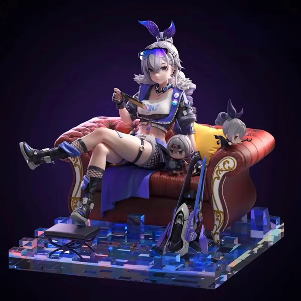 24cm Hakimi Studio Hanser Silver Wolf Action Figures Silver Wolf Figures Honkai: Star Rail Anime PVC Collection Model Toys Gifts
24cm Hakimi Studio Hanser Silver Wolf Action Figures Silver Wolf Figures Honkai: Star Rail Anime PVC Collection Model Toys Gifts
