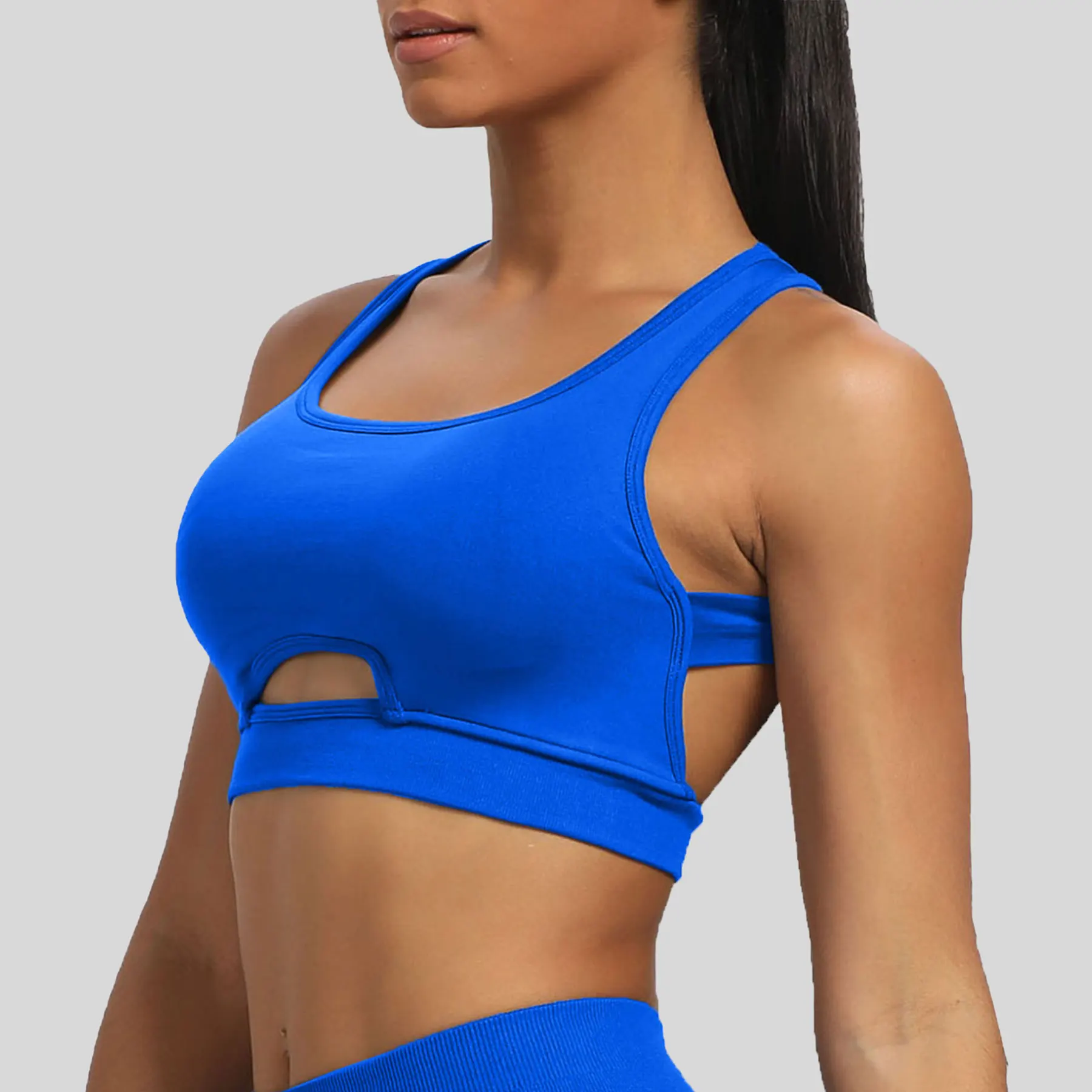 Women's Seamless Sports Bras Tri-Straps Journey Fitness Gym Running Yoga Crop Tank Top
Women's Seamless Sports Bras Tri-Straps Journey Fitness Gym Running Yoga Crop Tank Top