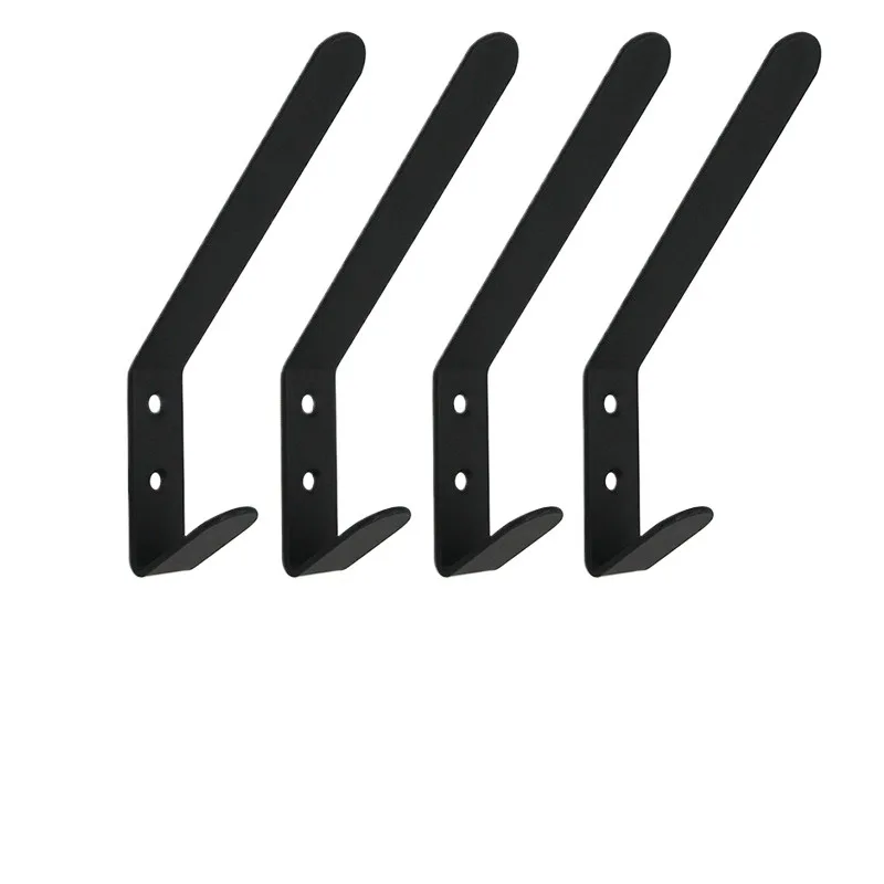 4pcs/set Stylish Metal Coat Hanger Hook Set for Hotel Home Bathroom - Decorative Key Hooks in Black
4pcs/set Stylish Metal Coat Hanger Hook Set for Hotel Home Bathroom - Decorative Key Hooks in Black