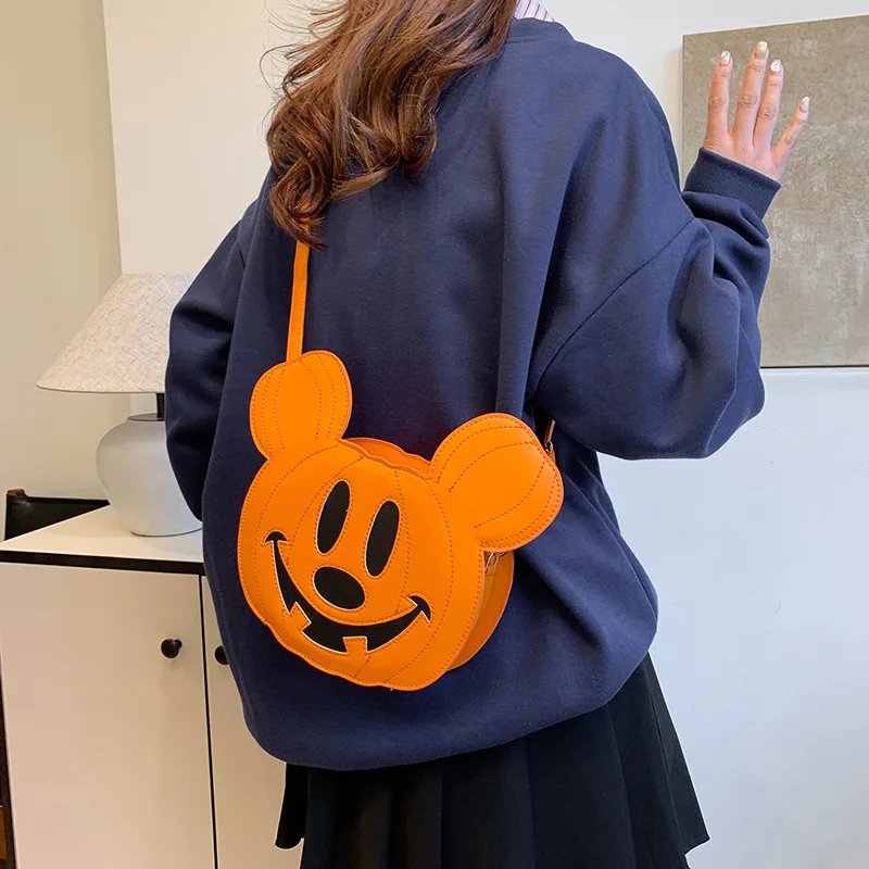 Mickey Mouse DSN Halloween Pumpkin Devil Crossbody Bag Women Funny Candy Treat Bag Casual Shoulder Bag Cell Phone Purse Gift
Mickey Mouse DSN Halloween Pumpkin Devil Crossbody Bag Women Funny Candy Treat Bag Casual Shoulder Bag Cell Phone Purse Gift