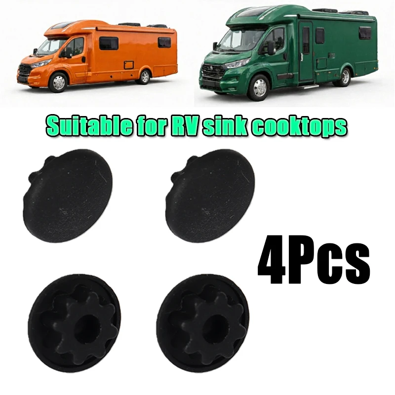 4Pcs Caravan Screw Cap Covers Black Cog Sink Hob Cooker Durable For Smev Dometic Motorhome Camper RV Accessories Screw Cap
4Pcs Caravan Screw Cap Covers Black Cog Sink Hob Cooker Durable For Smev Dometic Motorhome Camper RV Accessories Screw Cap