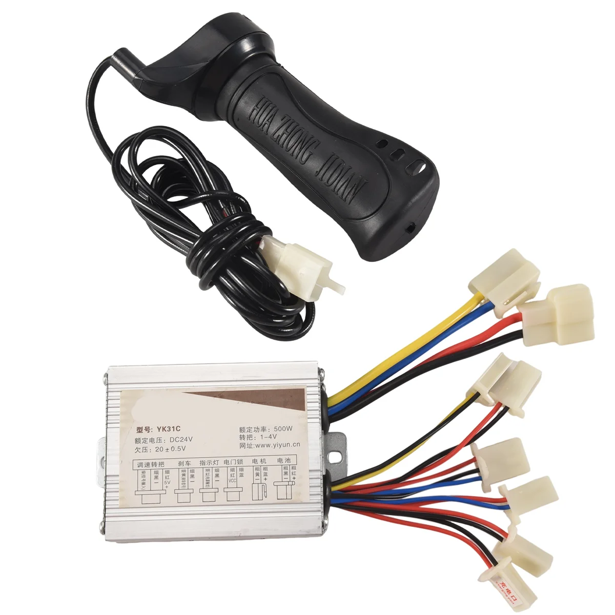 AU-24V 500W DC электрический велосипедный двигатель, матовый контроллер с щеточным контроллером, длинный поворотный руль для электрического велосипеда
AU-24V 500W DC электрический велосипедный двигатель, матовый контроллер с щеточным контроллером, длинный поворотный руль для электрического велосипеда