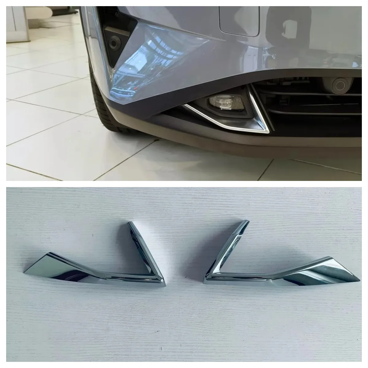 For Nissan Qashqai J12 2022 2023 2024 ABS Chrome Front Bumper Foglight Lamp Frame Cover Decoration Trims Car Styling Accessories
For Nissan Qashqai J12 2022 2023 2024 ABS Chrome Front Bumper Foglight Lamp Frame Cover Decoration Trims Car Styling Accessories