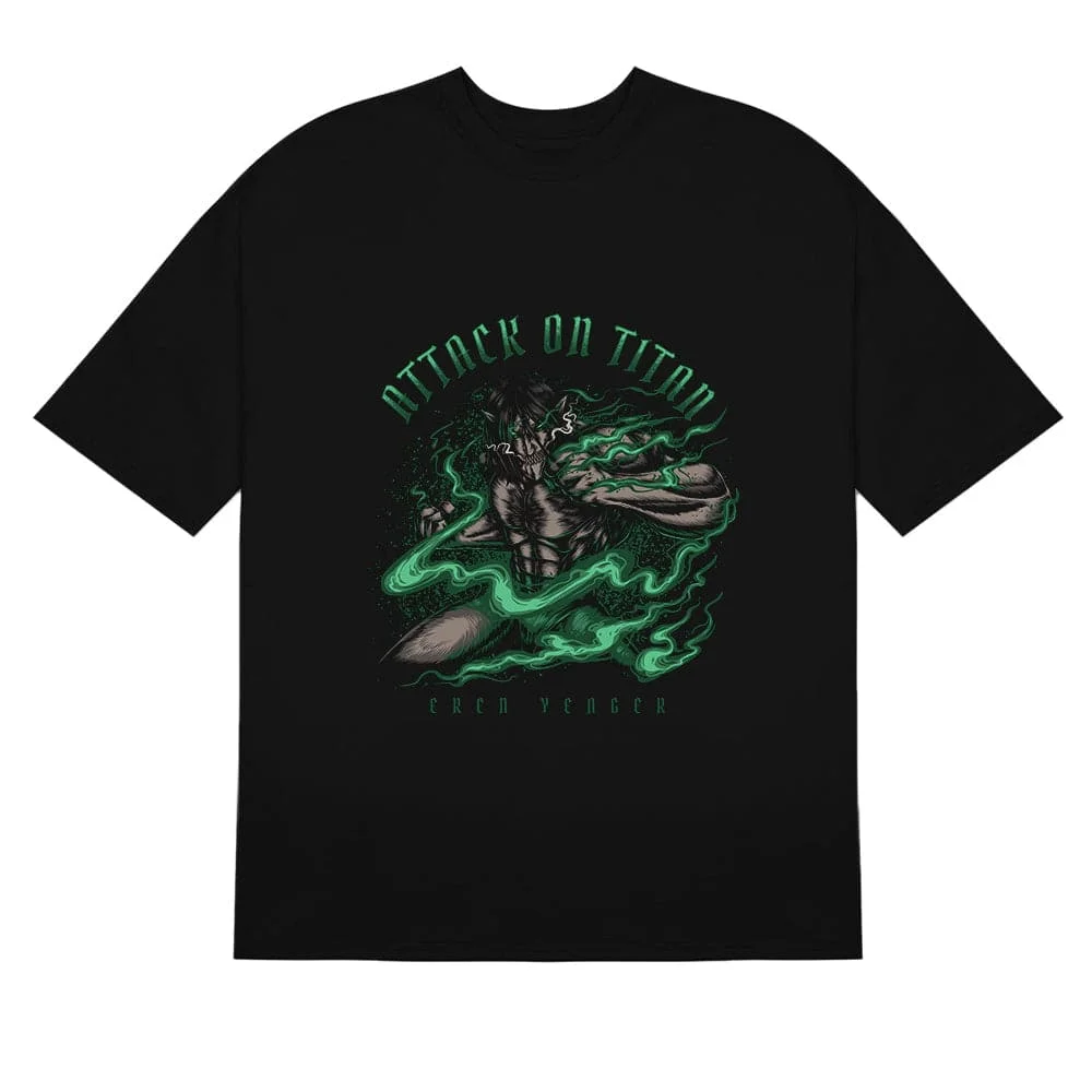 Eren Yeager Titan Transformation Attack on Titan T-Shirt - Electrifying Anime Design
Eren Yeager Titan Transformation Attack on Titan T-Shirt - Electrifying Anime Design