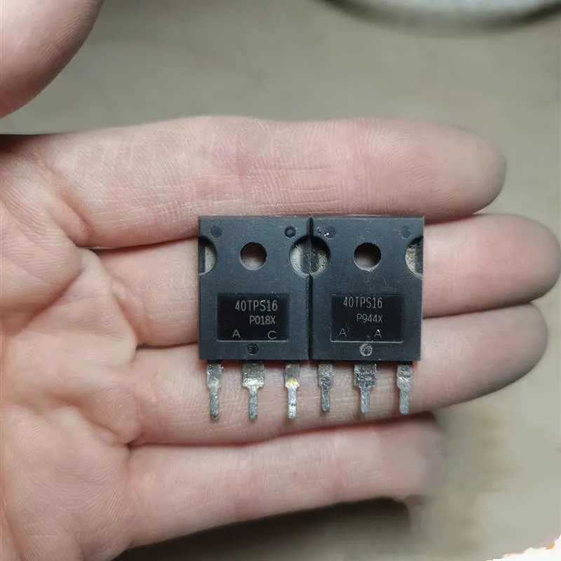 Used Оригинальные 5 шт. 40TPS12A 40TPS16A 40TPS12 40TPS16 TO-3P в наличии Original disassembly
Used Оригинальные 5 шт. 40TPS12A 40TPS16A 40TPS12 40TPS16 TO-3P в наличии Original disassembly
