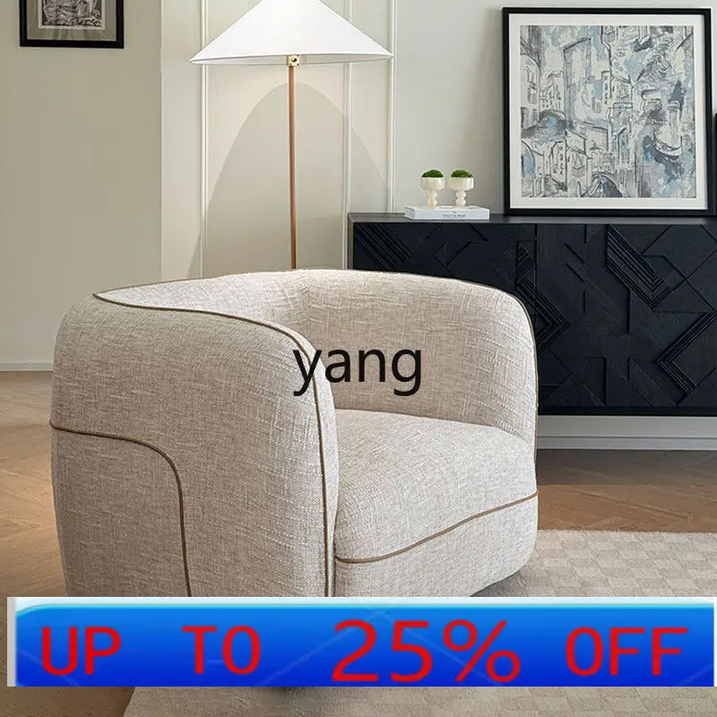 Yjq fabric sofa living room single modern simple small apartment leisure sofa chair
Yjq fabric sofa living room single modern simple small apartment leisure sofa chair