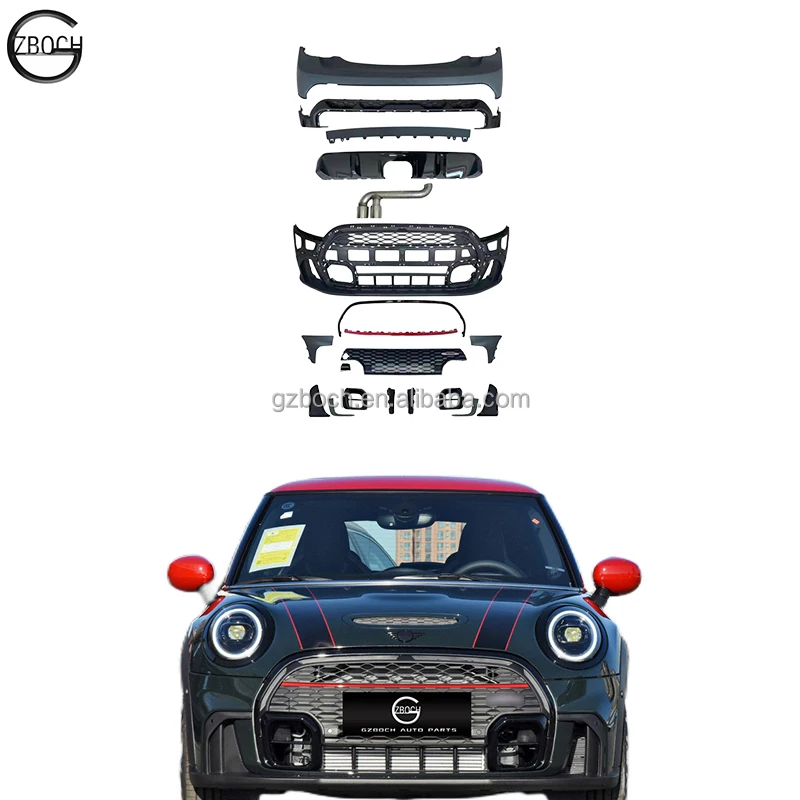 Оптовая продажа, автомобильный бампер для Mini cooper F55 F56 F57 upgrade JCW bodykit 2023 JCW, передний бампер, задний автомобильный бампер
Оптовая продажа, автомобильный бампер для Mini cooper F55 F56 F57 upgrade JCW bodykit 2023 JCW, передний бампер, задний автомобильный бампер