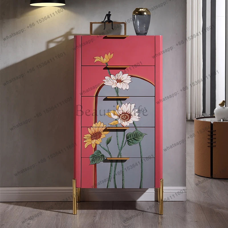 ls42Living room storage hand-painted decoration solid wood simple modern Italian light luxury cabinet
ls42Living room storage hand-painted decoration solid wood simple modern Italian light luxury cabinet