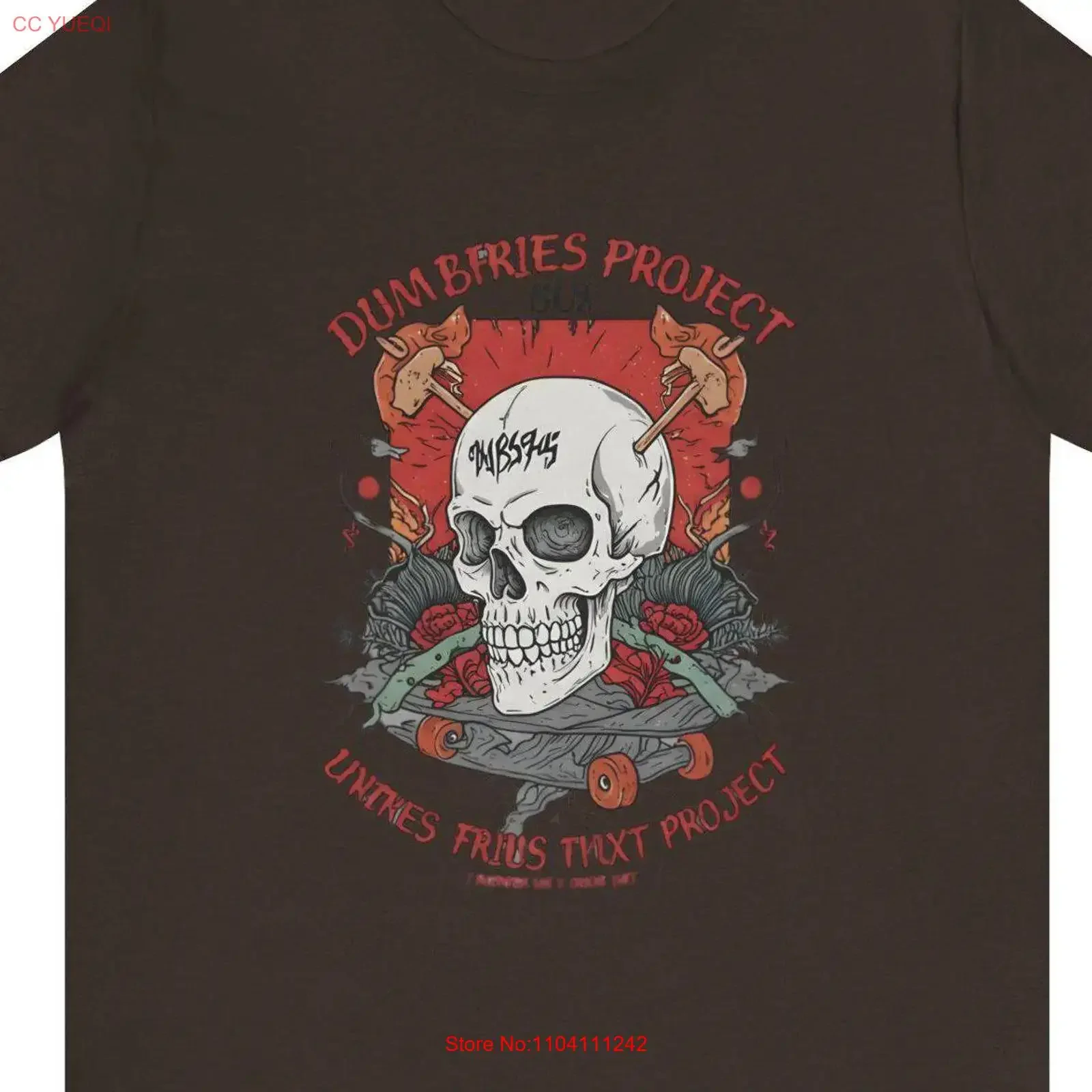 Футболка Dum Fries Project Skull Art for Edgy Style Fans, винтажная, универсальная, растянутая, дышащая, унисекс, повседневная
Футболка Dum Fries Project Skull Art for Edgy Style Fans, винтажная, универсальная, растянутая, дышащая, унисекс, повседневная