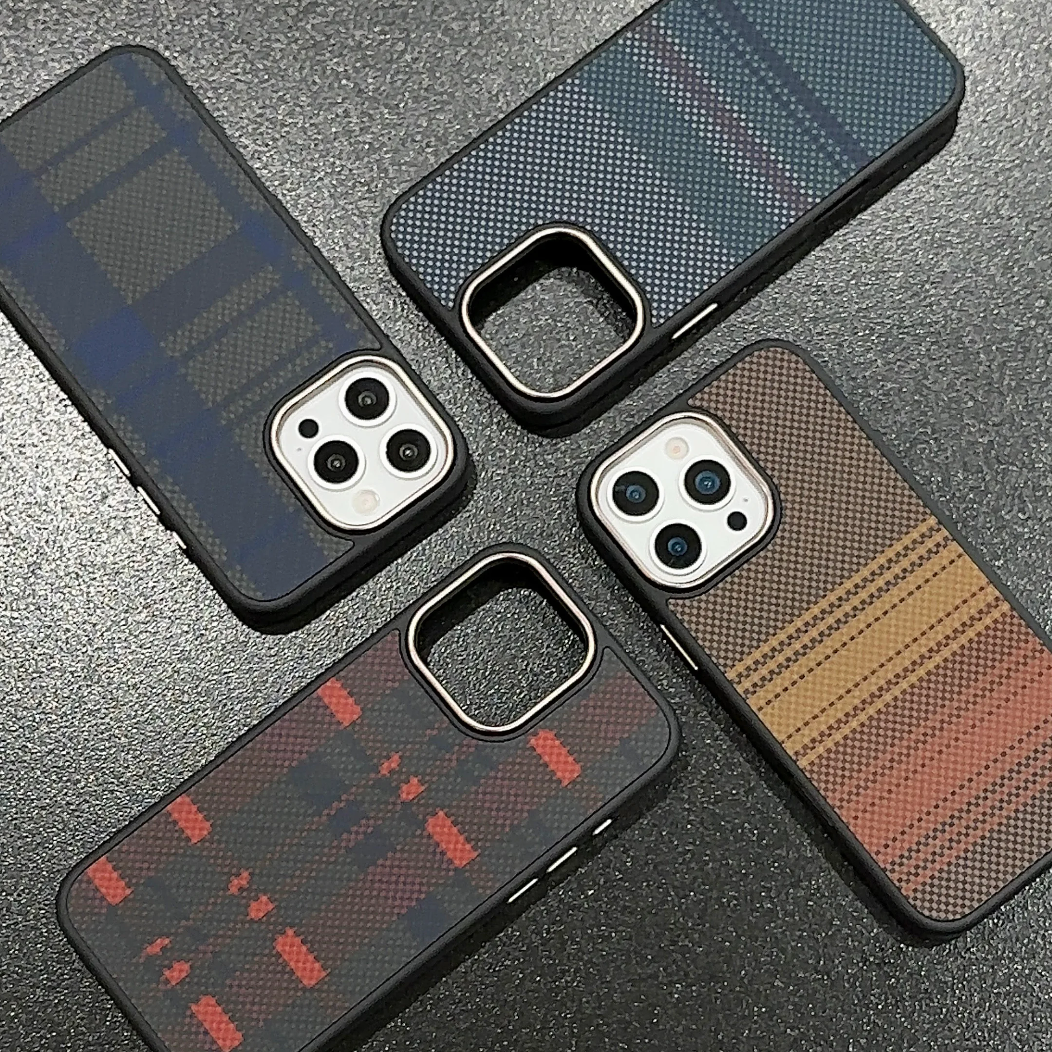 New Kevlar phone case suitable for iPhone 16 Promax 12 13 14 15 plus fashionable skin protection case 
New Kevlar phone case suitable for iPhone 16 Promax 12 13 14 15 plus fashionable skin protection case