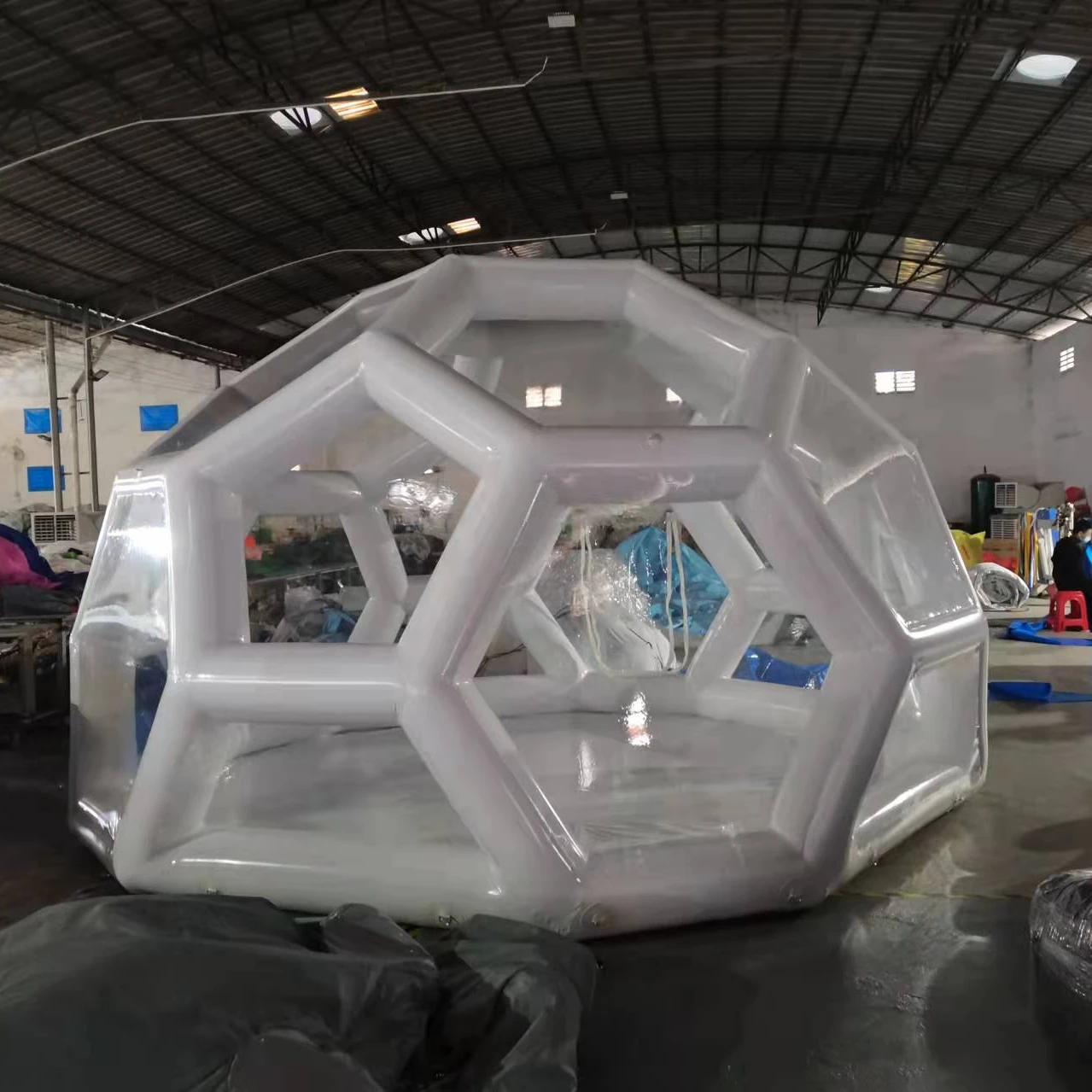 Transparent Inflatable Bubble Tent, Large Air Dome Tent for Glamping & Outdoor Events
Transparent Inflatable Bubble Tent, Large Air Dome Tent for Glamping & Outdoor Events