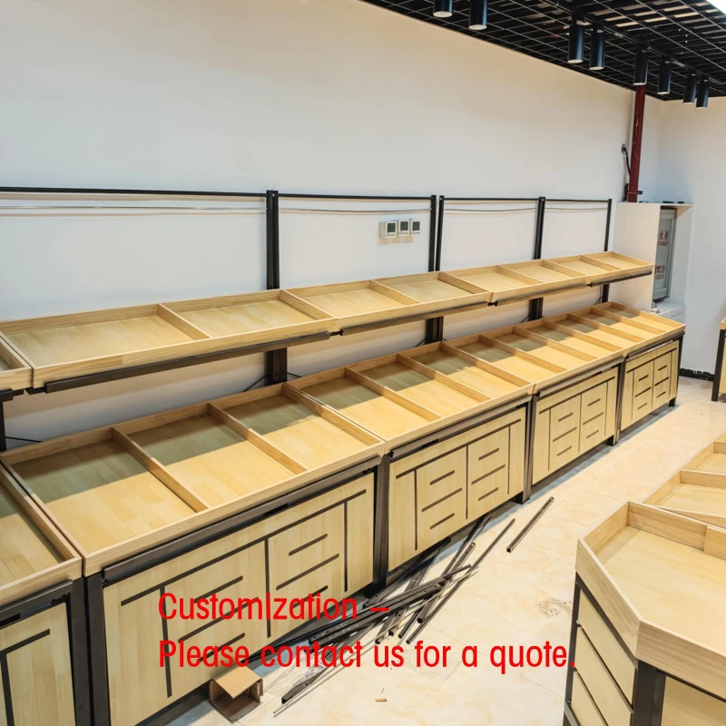 custom.Wall-Mounted 3-Tier Wooden Produce Display Cabinet LED Lighting Metal Frame Tilted Bins Base Supermarket Fix
custom.Wall-Mounted 3-Tier Wooden Produce Display Cabinet LED Lighting Metal Frame Tilted Bins Base Supermarket Fix