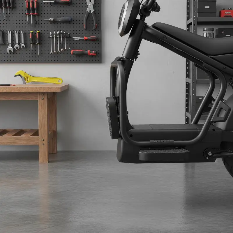 Electric Motorcycle Foldable Footrest Thickened Bumper Non Slip Modification Pedal Comfortable and Sturdy for Daily Use
Electric Motorcycle Foldable Footrest Thickened Bumper Non Slip Modification Pedal Comfortable and Sturdy for Daily Use