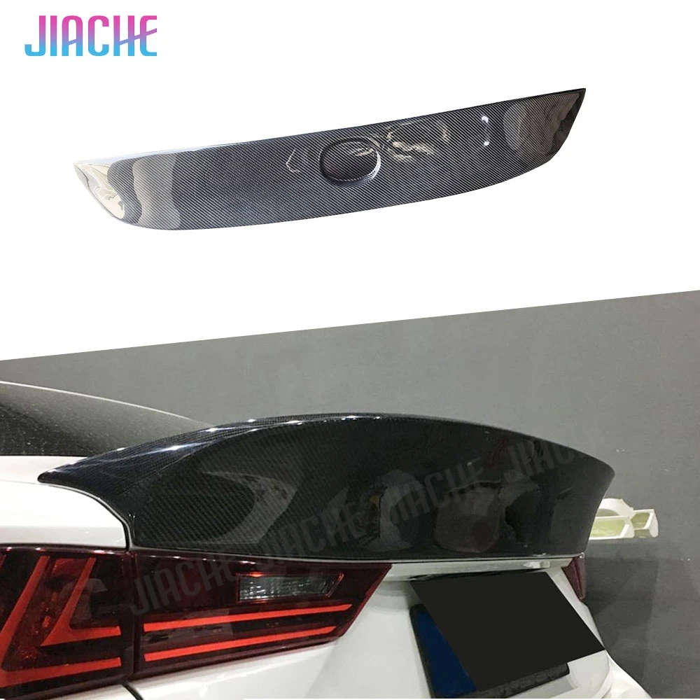 Спойлер на крышку багажника JIACHE из карбона для Lexus IS300 IS250 2013-2015, заднее антикрыло из стеклопластика, стайлинг автомобиля
Спойлер на крышку багажника JIACHE из карбона для Lexus IS300 IS250 2013-2015, заднее антикрыло из стеклопластика, стайлинг автомобиля